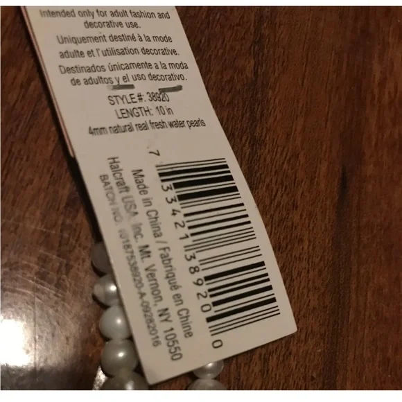 Real Freshwater White Pearls High Quality For Your Original Designs 10” Bliss - Picture 7 of 7